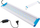 Dritë LED për akuarium 8W, shirit 29–40cm, dritë e bardhë