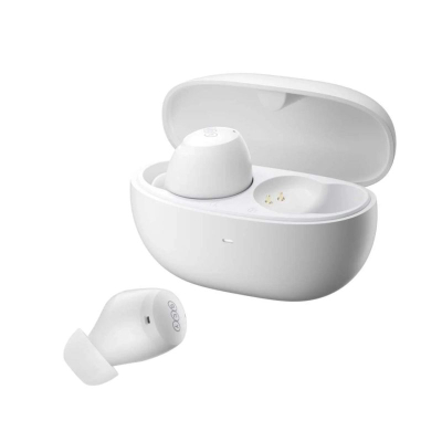 Kufje wireless QCY HT07 me ANC, Bluetooth 5.2, IPX8, të bardha