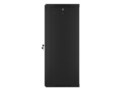 Kabinet rrjeti Lanberg 19" 22U, 600x450, derë xhami, i zi