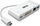 Adaptues USB C Tripp Lite U444-06N-DP-C, DVI, USB 3.0, PD, i bardhë