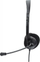 Слушалки Manhattan Stereo USB, бум микрофон, USB A поврзување, црни