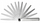 Set matësash GEKO, 13 copë, 0.05-1 mm