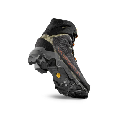 Çizme trekking La Sportiva Aequilibrium Hike GTX, me membran Gore Tex, taban Vibram, gri me portokalli