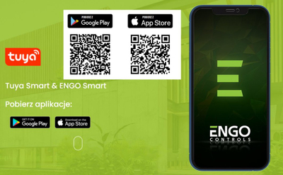 Termostat mur ENGO E10, digjital, 230 V, i bardhë