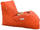 Krevat pufi Pufamo Daybed, material Impertex që s’e kap uji, portokalli