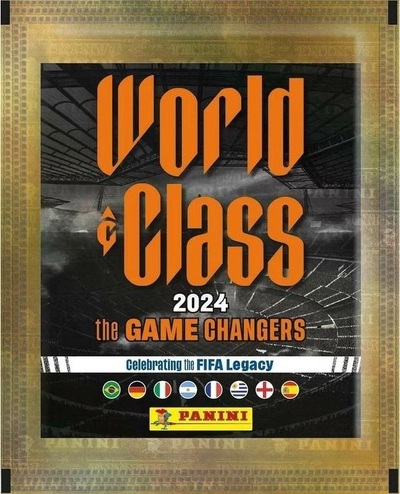 Pako ngjitësesh FIFA 2024 World Class Sticker Collection, koleksion futbolli