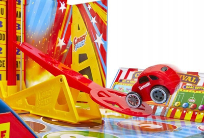 Set loje me makinë Little Tikes Crazy Fast Flip &amp; Fly Carnival, makinë me tërheqje, deri 15m distancë, shumëngjyrësh