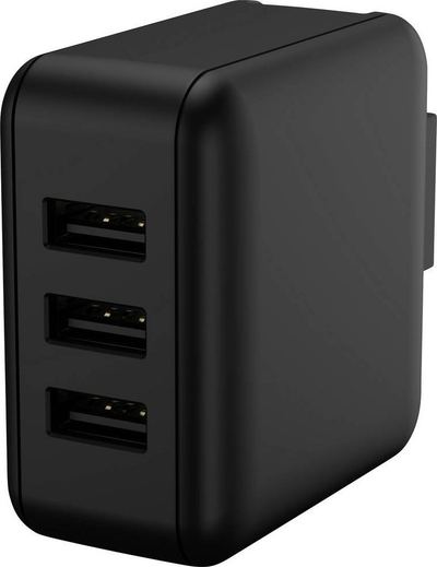 Karikues udhëtimi Ansmann TC315, 15W, 3x USB A, i zi