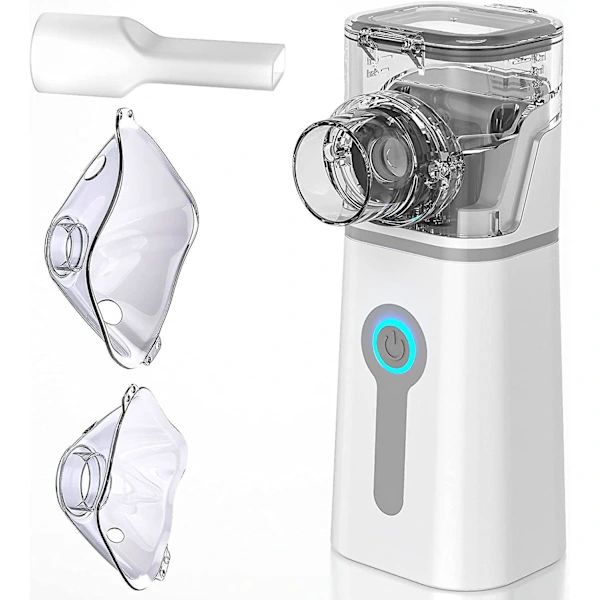 Inhalator Mesh Premium GENERIC, Ultrasonik, USB, e bardhë