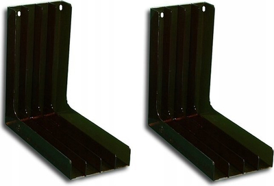 Mbajtës vinilesh Audio Anatomy LP Holder, deri 40 LP, plastikë, i zi