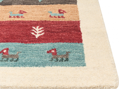 Tapet leshi SARILAR Wool Gabbeh, 160 x 230 cm, shumëngjyrësh