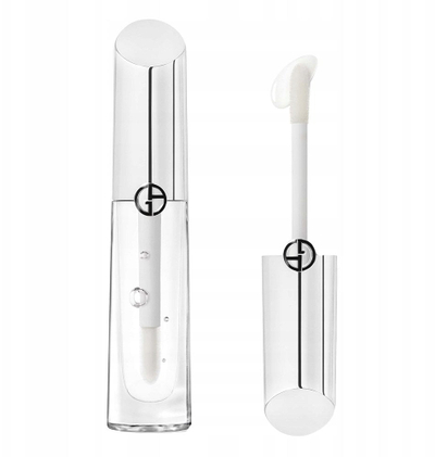 Lip gloss Armani Prisma Glass, shkëlqim i lartë, transparent