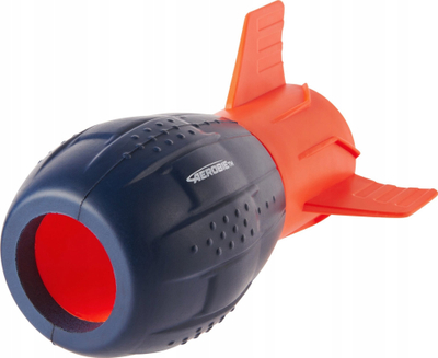 Lodër hedhëse Aerobie Super Sonic, 13.3cm, shkumë e butë, blu portokalli