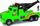 Lodër për fëmijë Import leantoys Auto, e gjelbër