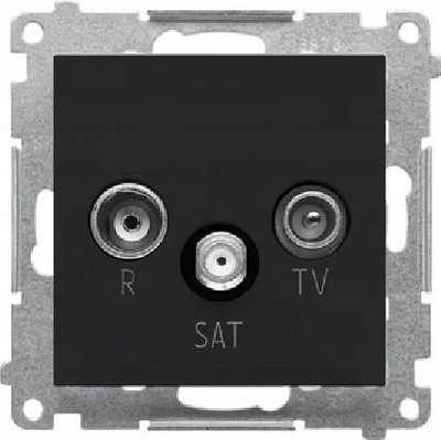 Prizë antene Simon 55 R-TV-SAT End, fundore, e zezë