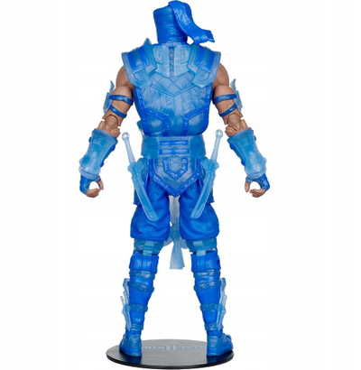 Figurë aksioni McFarlane Mortal Kombat 11 Sub Zero Gold Label, Glow in the Dark, 7", shumë artikulacione