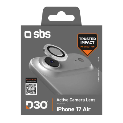 Qelq mbrojtës kamere SBS Camera Glass, Apple iPhone 17 Pro, xham i fortë, transparent