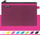 Etui tablet Leitz WOW L, 2 ndarje, me zinxhir, rozë