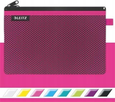 Etui tablet Leitz WOW L, 2 ndarje, me zinxhir, rozë