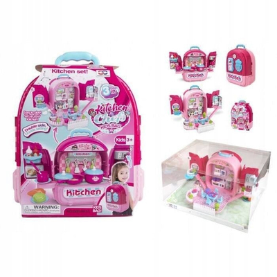 Set lojë kuzhinë Norimpex House in a Backpack 8461, me çantë shpine, shumëngjyrësh