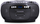 Радио CD касетофон Rk200dabcd, FM, пренослив, црн