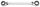 Çelës Kraftwerk GearWrench 3404-91634, 4 në 1, 9/16" x 5/8" - 11/16" x 3/4"