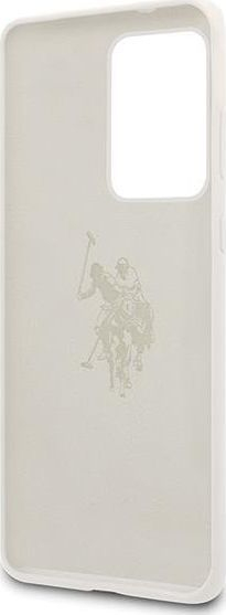 Mbrojtëse për telefon Polo Assn US USHCS69SLHRWH S20 Ultra G988, e bardhë
