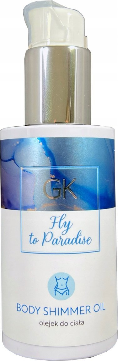 Vaj trupi me shkëlqim GK Fly to Paradise, për lëkurë të hidratuar, 120 ml
