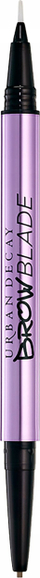 Laps për vetulla Urban Decay Brow Blade, dy anësh, nuk e ha uji, Taupe Trap