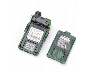 Radiolidhje Baofeng UV-5R HTQ, 5W, dy-bandëshe, kamuflazh