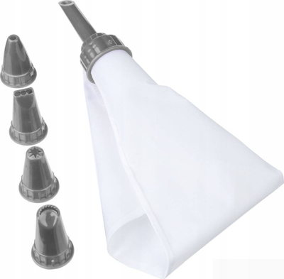 Set qese pastiçerie Tresice France Pastry Sleeves Kit, 5 gryka, ngjyra të përziera