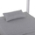 Shezllon i dyfishtë Gallant 2x2x2m (HM6097.01), gri