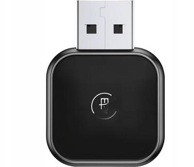 Adapter Bluetooth për makinë MOJIETU M2, CarPlay dhe Android Auto pa tela, USB, i zi