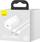 Karikues Baseus Super Si, 1x USB-C 3 A , i bardhë