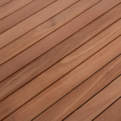 Tavolinë kopshti HomeMarkt Presscot HM18122, dru teak masiv, 80x80 cm, ngjyrë natyrale