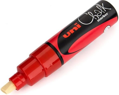 Marker shkumësi Uni Mitsubishi Pencil PWE-8K, i kuq
