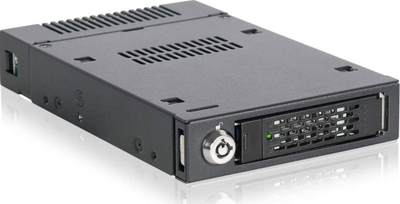Kuti SSD Icy Dock ToughArmor MB601M2K-1B, M.2 PCIe NVMe në slot 3.5", portë U.2, e zezë