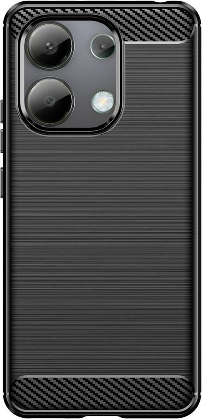 Kuti mbrojtëse Tech-Protect TPUCarbon për Xiaomi Redmi Note 13 4G LTE, TPU, e zezë