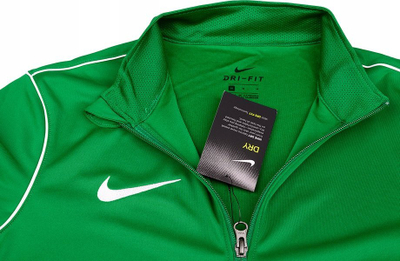 Bluzë me zinxhir Nike Dri-FIT Park 20 Track FJ3022 302, për burra, poliestër, Dri-FIT, e gjelbër
