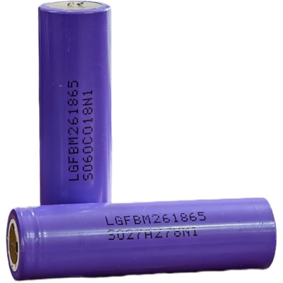 Bateri rimbushëse LG 18650, 2600mAh, 3.7V (4.2V), M26, Refurbished, 4 copë