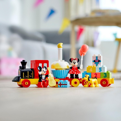 LEGO Duplo Mickey and Minnie Mouse Birthday Train (10941), 22 copë