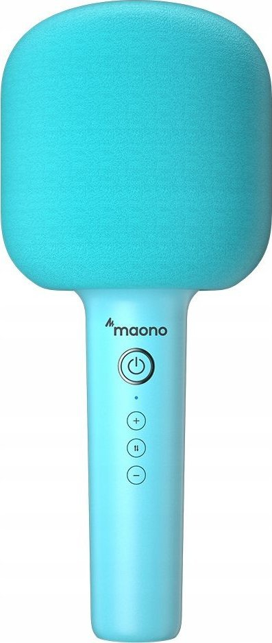 Mikrofon karaoke Bluetooth Maono MKP100, altoparlant 20 m, 8 efekte zanore, i kaltër