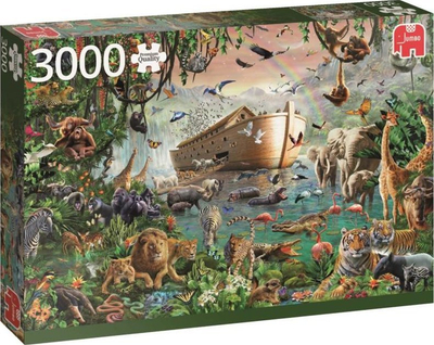 Puzzle Jumbo Premium Quality The Noah's Ark, 3000 copa, shumëngjyrësh