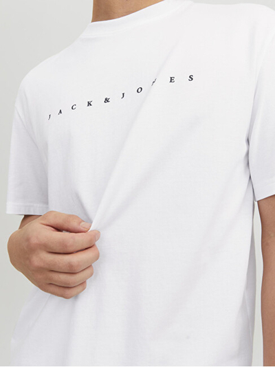Maicë për Meshkuj Jack & Jones, L, e bardhë
