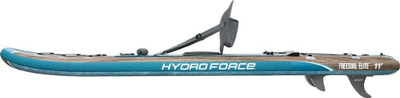 Dërrasë SUP edhe kajak Hydro Force Freesoul Elite, 335x84x15 cm, shumëpërdorimshme, me shumë ngjyra
