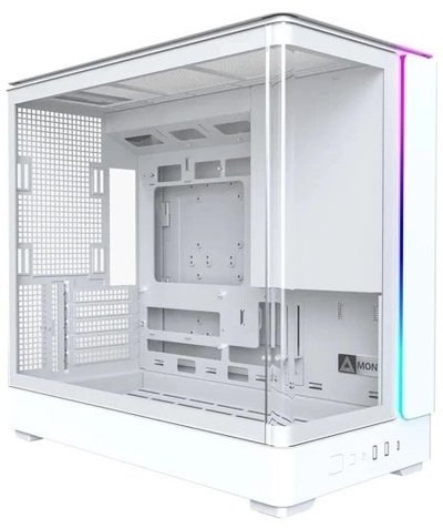 Куќиште PC Montech KING 15, MicroATX Tower, бело