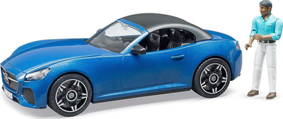 Makinë lodër Bruder Roadster 03481, me shofer, blu