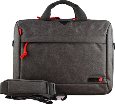 Çantë laptopi TAN1207, e gjerë, me rrip shpatulle, e zezë