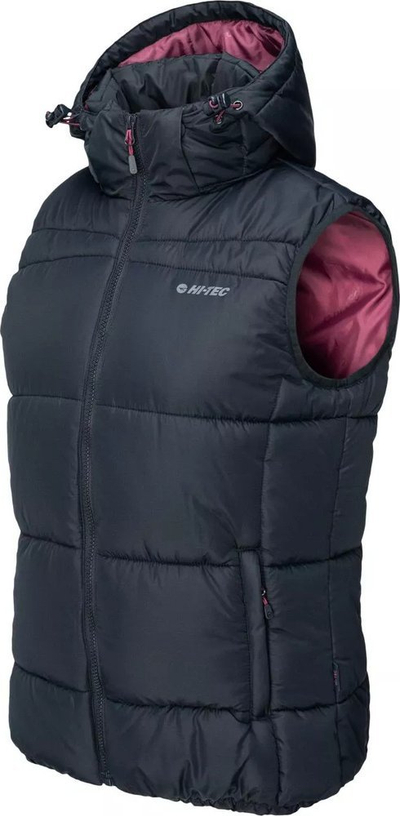 Jelek për femra Hi-Tec Lady Callie W 92800621604, i izoluar, me kapuç të heqshëm, blu