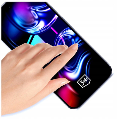 Mbështjellës xhami 3MK HardGlass Max me aplikues, për Google Pixel 10 10 Pro Realme 10 Pro Plus, i tejdukshëm